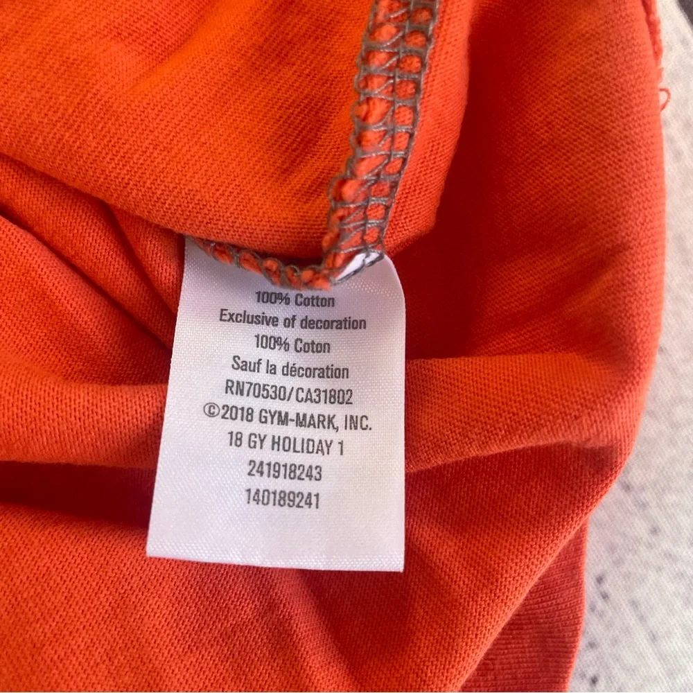 Gymboree Adventure is Waiting Orange Shirt Size 12-18 Months